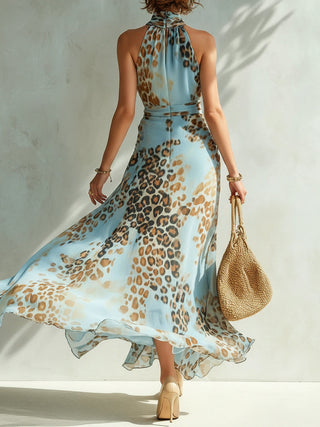 Kalina | Elegantní šaty se zvířecím vzorem
