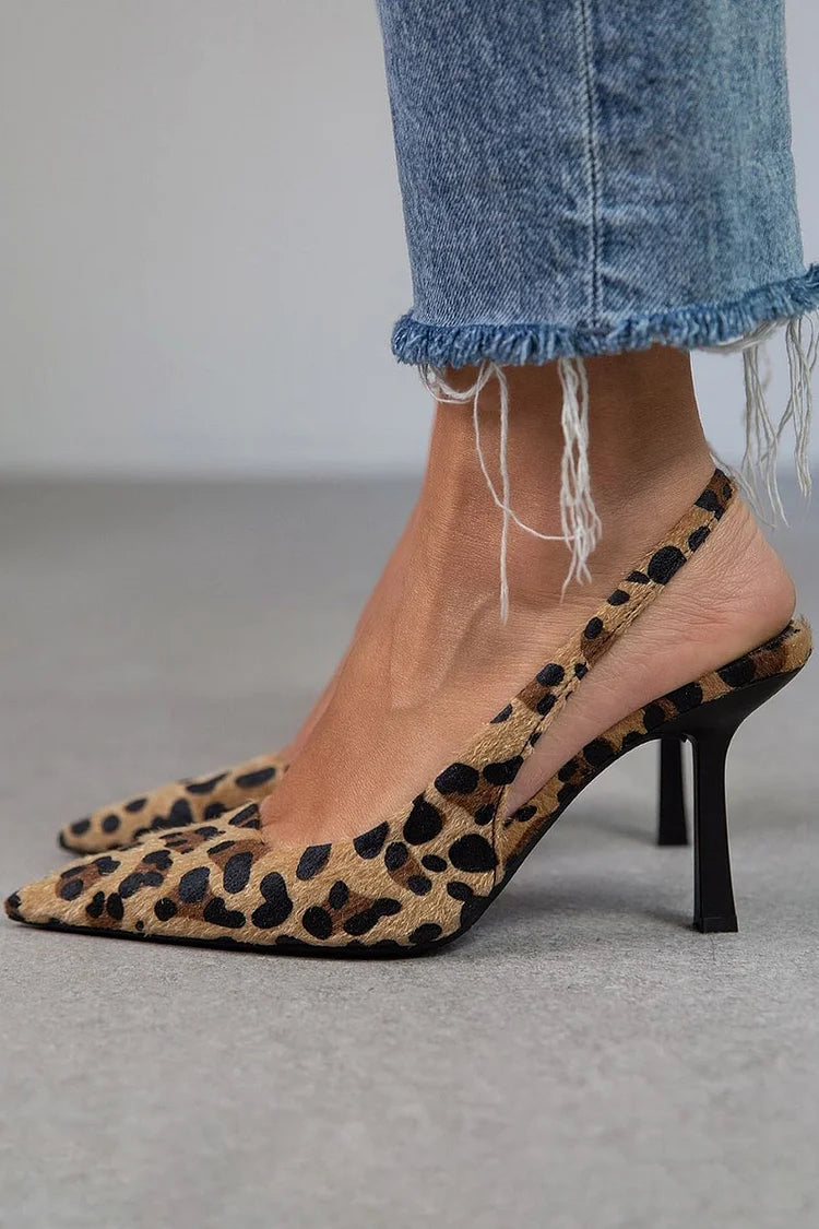 Avery™ | Lodičky D'Orsay Leopard