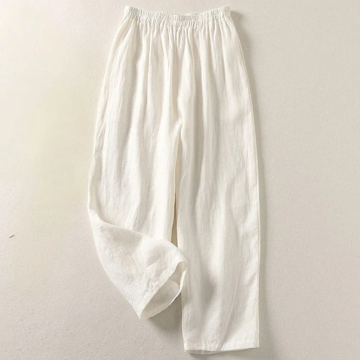 Marziva – Prodyšné lněné kalhoty na léto