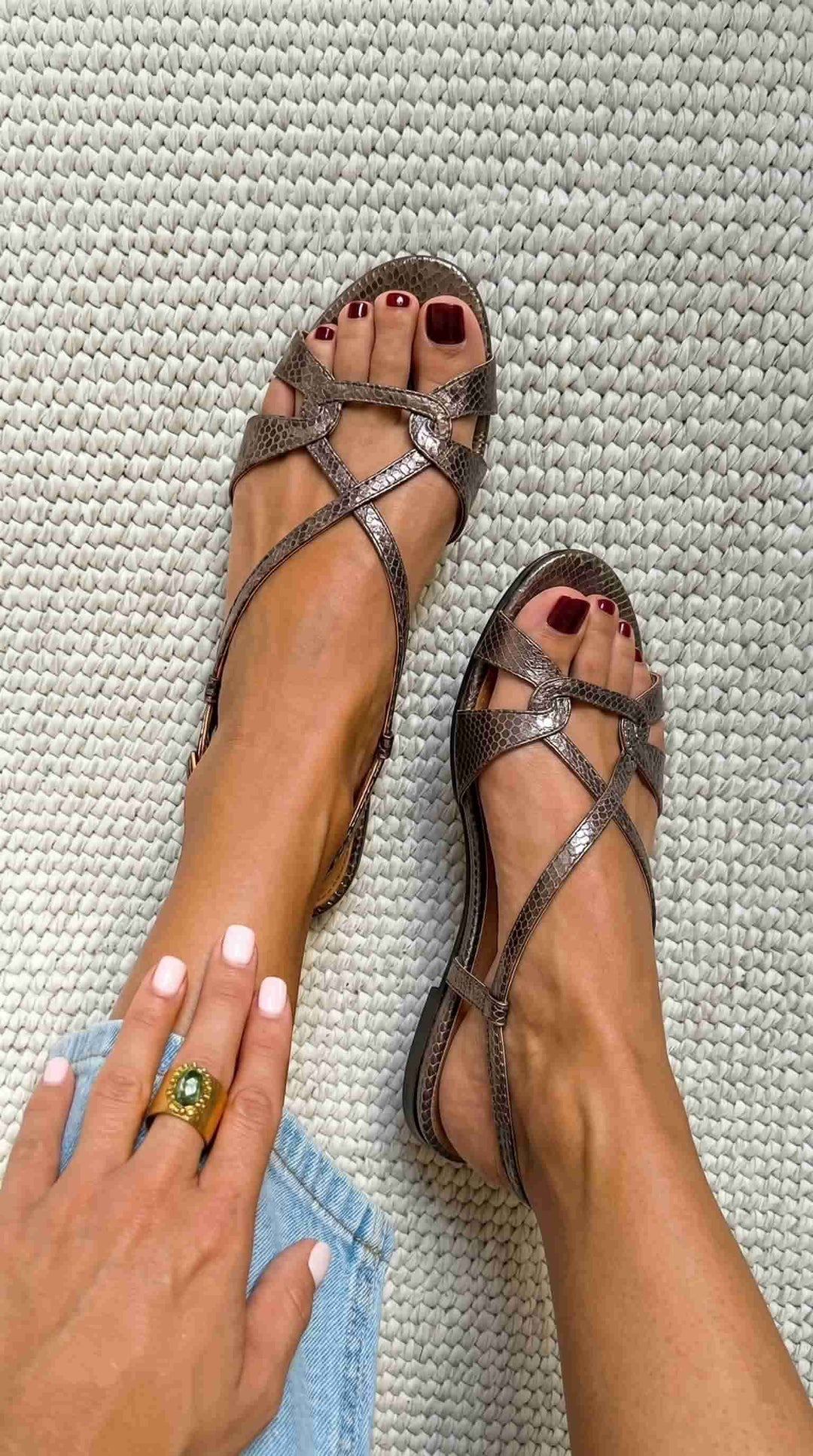 Joanna | Elegantní Sandały Slingback