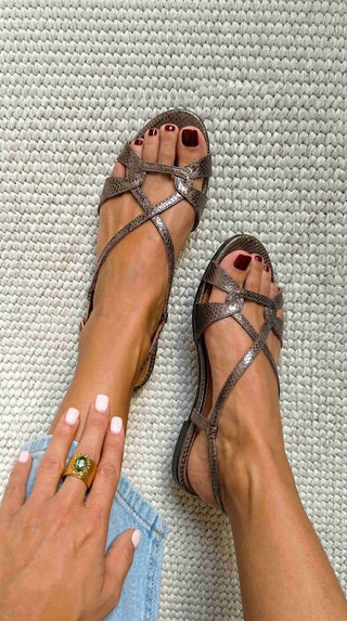 Joanna | Elegantní Sandały Slingback