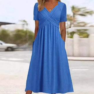 Božena - Elegantní šaty zeštíhlující postavu