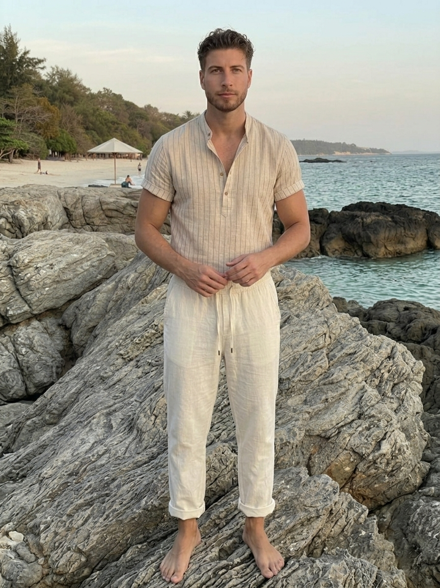 Letní Outfit - Palm Beach Set