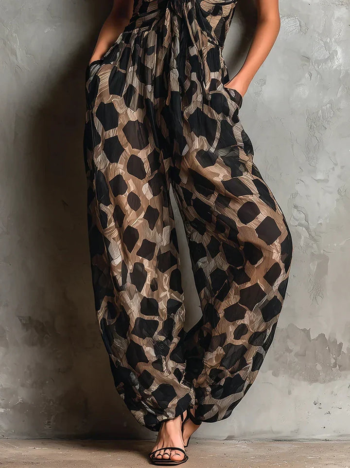 Bianka | Kombinéza s leopardím vzorem