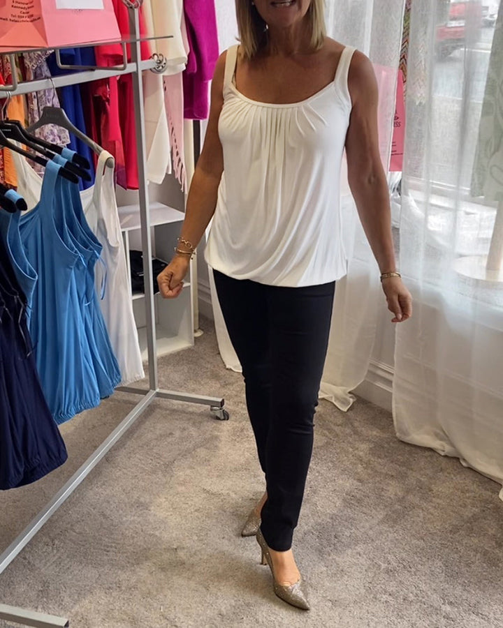 Estelle - Halenka z plisované bavlny