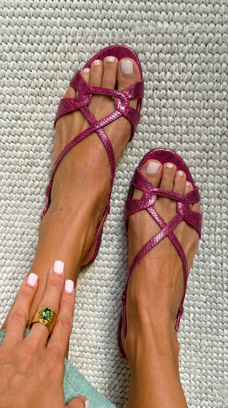 Joanna | Elegantní Sandały Slingback