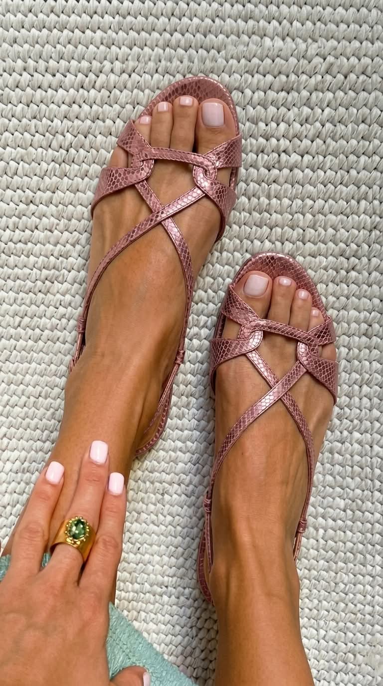 Joanna | Elegantní Sandały Slingback