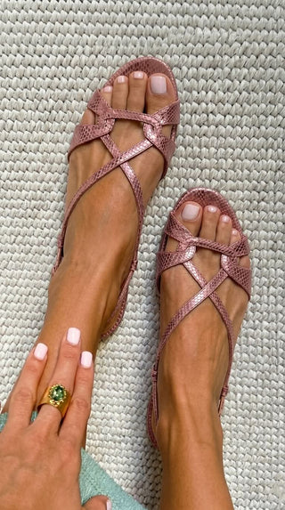 Joanna | Elegantní Sandały Slingback