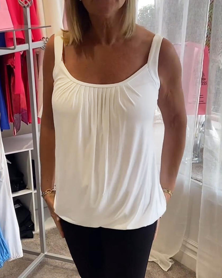 Estelle - Halenka z plisované bavlny