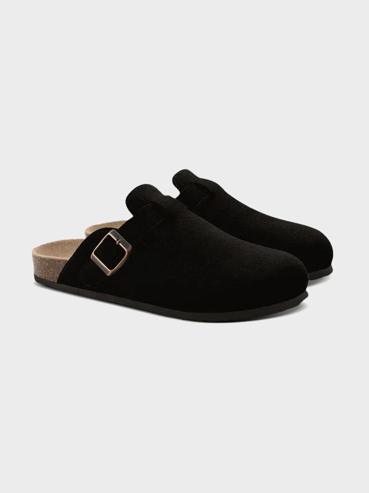 ST. BARTH Suede Clogs