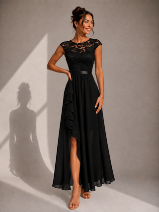 Klaudia | Elegantní Krajková Maxi Šaty