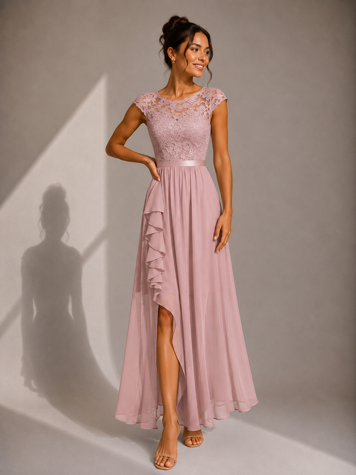 Klaudia | Elegantní Krajková Maxi Šaty