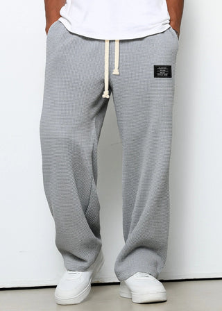 Fabian | Pohodlné Široké Kalhoty s Nastavitelným Pasem