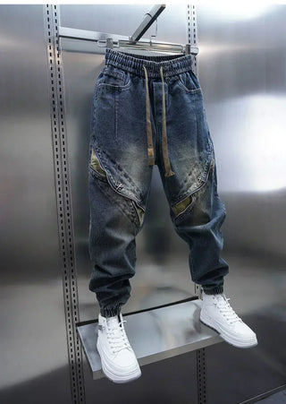 Laurent™ | Baggy Džínové Kalhoty s Pasem