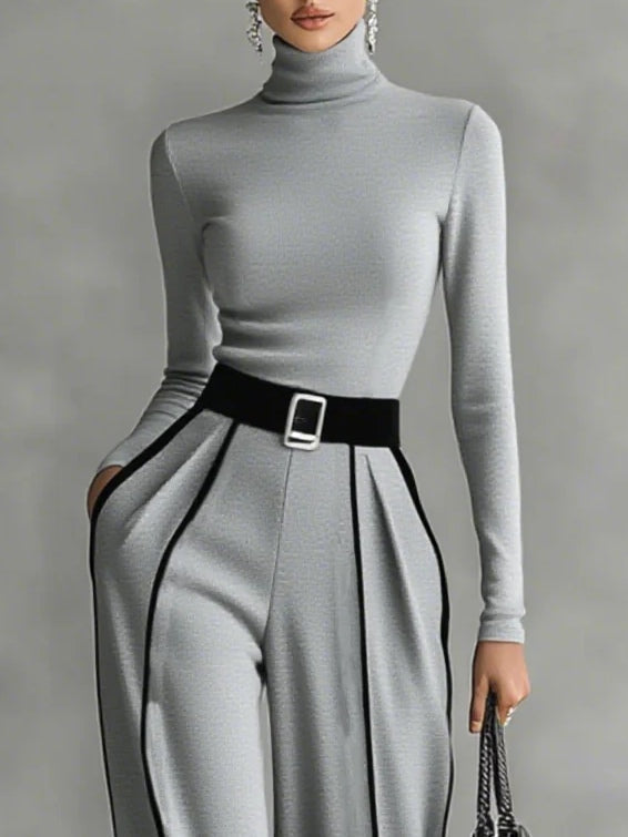 Vera™ || Elegantní souprava s kontrastními detaily