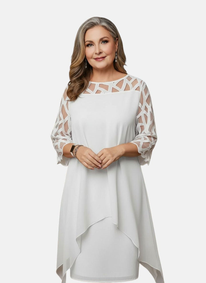 Danuta - Modelující Šaty Komfortně Elegantní