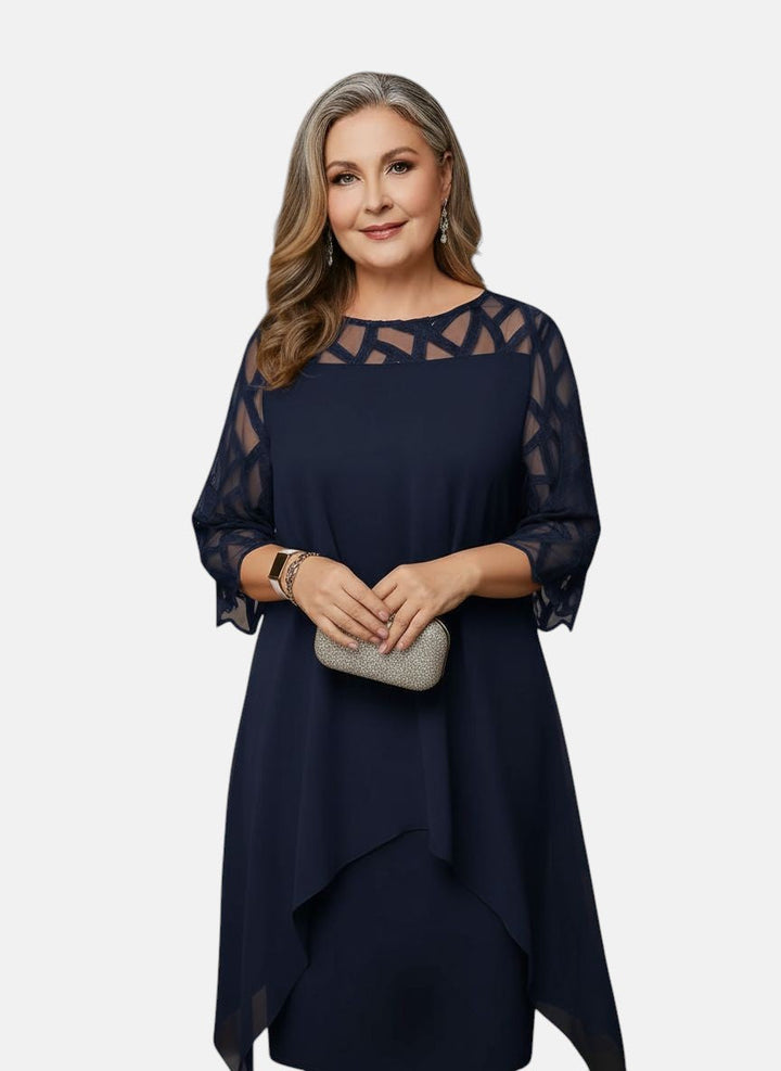 Danuta - Modelující Šaty Komfortně Elegantní