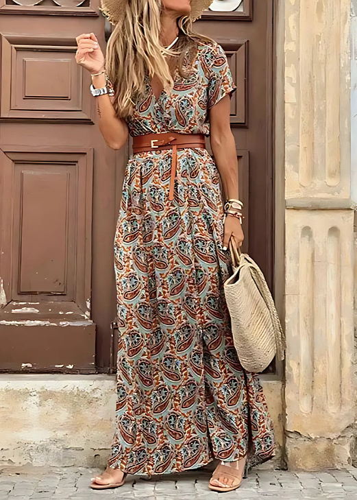 Sybella - Lehká maxi šaty boho